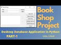 Book Shop Project in Python Part-1 Book Store Management System