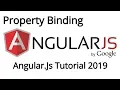 Angular 8 Property Binding - AngularJs Tutorial 03