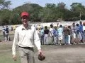 Augustana baseball working youth clinic in Nicaragua