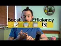 4 ideas to boost EFFICIENCY and PRODUCTIVITY