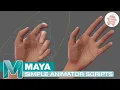 Maya Creating Simple Scripts for Animators Tutorial