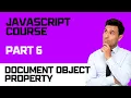 Javascript Course - Part 6 Document Object Property