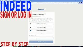 How To Sign In Or Login On Indeed