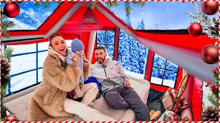KAMPUJEM U ŠATORU NA SNEGU ! ( na -20º noću)