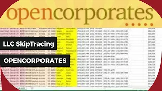 How To Work On Open Corporates for Skip Tracing LLC Open corporates method Skip Tracing Online