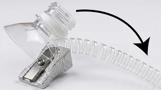 Plastic Bottle DIY Cutter ♳ A Mesmerizing Technique for Creating Transparent Spiral - Recycling
