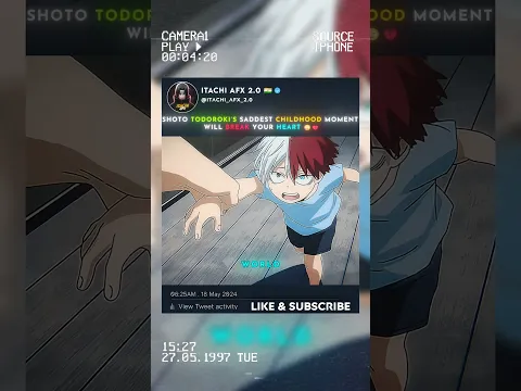 🤯 Shoto Todoroki's Saddest Childhood Moments 😭 #myheroacademia #anime #mhaedit #mha #animeedit