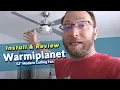 Modern Ceiling Fan Upgrade - Warmiplanet 52-Inch Fan Install and Review