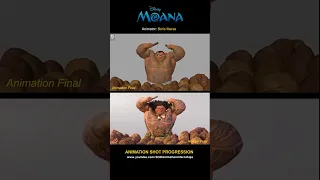 Moana Marketing Shot Progression