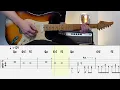 Michael Jackson - Dirty Diana | Guitar cover WITH TABS |