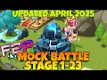 NEW MOCK BATTLE 1-23 TIPS TRICK UPDATED 2025 SUMMONERS WAR