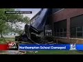Northampton school damaged by Sunday storm