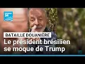 Download Lagu Bataille douanière : le président brésilien se paie la tête de Trump • FRANCE 24