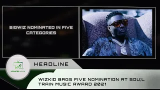 wizkid bags five nominations at the soul train music awards 2021