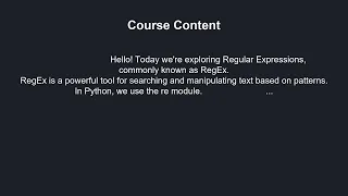 lesson 10 Regular Expressions Master Pattern Matching