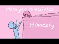 【KOR→ENG】Translating the lyrics of「Honesty」by 방예담 || Bang Ye Dam