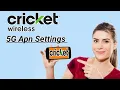 Cricket wireless apn Settings cricket internet Settings