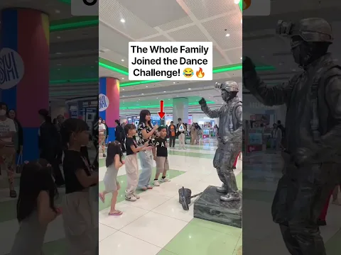 The Whole Family Joined the Dance Challenge! 😂🔥