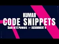 Sum of K powers Assignment 9 CCBP NxtWave CCBP 4 0 Telugu Python Coding Python Programming