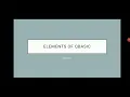 Elements of Qbasic