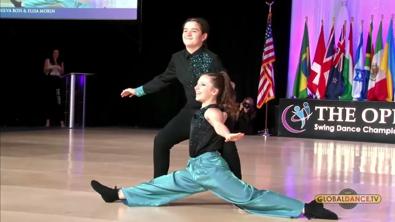 Mikélé Da Silva Bois and Elisa Morin - 1st Place Juniors - The Open 2024
