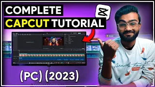 Download Capcut Tutorial for PC (2023) | Complete Video Editing Tutorial for Beginner | By Techy Arsh MP3