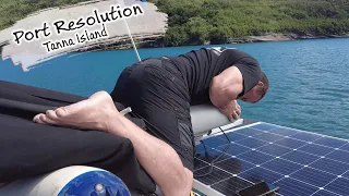 E151 – Checking In Port Resolution Tanna, & Fixing A Broken Reef Line