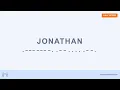 Jonathan in Morse code