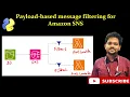 How to filter messages based on the payload using Amazon SNS