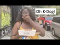 VLOG First time trying Oh K-Dog Egg Toast