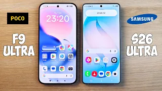 POCO F9 ULTRA VS SAMSUNG GALAXY S26 ULTRA - ЧТО ВЫБРАТЬ? ПОЛНОЕ СРАВНЕНИЕ!