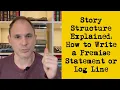 Story Structure Writing the Premise or Log Line for Your Novel Film or Play The Karate Kid