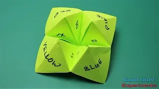 How to Make a Paper Fortune Teller - Chatterbox