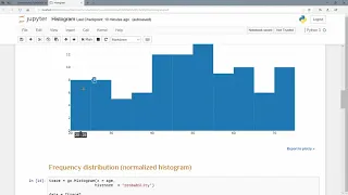 Statistics Histogram using Plotly for Python