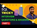 SQL Tricky and Important Interview Questions and Answers SQL Tutorial for Beginners