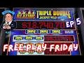 Blazing 777 Triple Double Jackpot Wild Nudge FREE PLAY Run