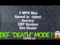 2018 Ram 2500 Diesel DEF System went into 5MPH Limp Mode