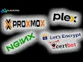 Nginx Reverse Proxy VM on Proxmox with Lets Encrypt Cert using Certbot for Plex Home Server Security