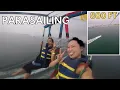 PARASAILING 800 FT IN THE AIR