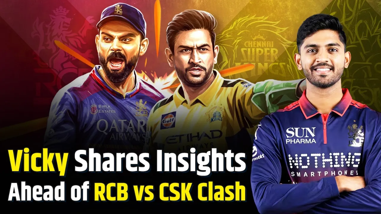 Vicky Ostwal Shares Insights Ahead of RCB vs CSK Clash | RCB vs CSK | IPL 2026