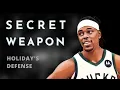 Jrue Holiday is shutting down dynamic duos
