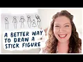 Is there a better way to draw a stick figure