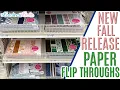 ALL NEW FALL Paper Pads at Michaels Michaels Autumn Paper Pads FLIP THROUGH of ALL OF THEM