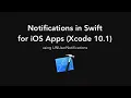 Local remote Notifications in Swift Xcode 10 1 using UNUserNotifications