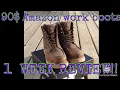 Sureway Amazon work boots 1 week review