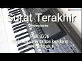 Download Lagu Surat Terakhir tanpa kendang tanpa vokal versi pongdut (keyboard sajah).