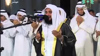 دعاء مشاري العفاسي   وبكاء حتى من الاطفال   دندنها
