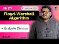 Leetcode 399 Evaluate Division in Telugu Floyd-Warshall Algorithm Python DSA srkcodes