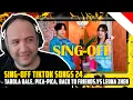 Download Lagu 🇮🇩 SING-OFF TIKTOK SONGS 24 (Tabola Bale, Pica-Pica, back to friends.) vs Leona Zhen | PAUL REACTS