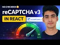 How to Add Google reCAPTCHA v3 in React JS Node js Backend Score Verification in v3